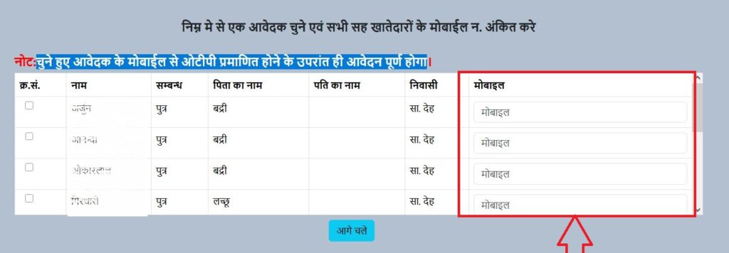 sahmati vibhajan aavedan apna khata rajathan